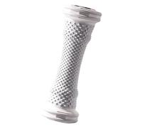 HTU Rullo per massaggio ai piedi Massaggio ai piedi Palla a riccio Silicone Massaggiatore per tessuti profondi per muscoli Rullo antiscivolo per riflessologia plantare per fascite plantare (Grigio)