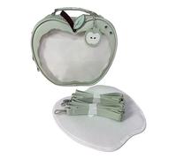 HTU Zaino a forma carina con spille e distintivi Zaino con inserto Borsa a tracolla Y2k Borsa a tracolla Regalo per gli amici Lei (Verde)