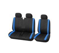 HTUHBCX 1+2 Pezzi/Set Coprisedili Auto Four Seasons all-Inclusive | Cuscino Sedile Design Traspirante E Antiscivolo Coprisedili Auto(BLUE)