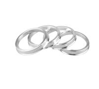 HTUHBCX 4 Pezzi Anelli Centrici Mozzo Ruota in Lega Alluminio Auto | Distanziali Ruota 74.1-54.1 74.1-56.1 74.1-60.1 74.1-66.6 74.1-67.1 74.1-71.6 Allargamento Carreggiata