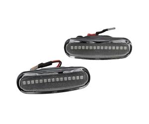 HTUHBCX Luci Direzionali 1 Coppia Per Fiat Per Panda 169 Per Grande Per Punto Inkl Evo Per Doblo Per Fiorino Per Linea Per Idea Dinamica LED Indicatori Di Direzione Segnalatore Luminoso