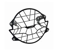 HTVTKRFGRL Copertura faro moto Per Moto Per Guzzi V7 850 Pietra Speciale V9 Bobber 2021 2022 2023 2024 Faro Del Motociclo Protezione Griglia Di Montaggio Copri Faro Moto