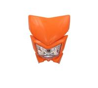 HTVTKRFGRL Fari Per Moto Fari Per KLX KX 110 WR450F WR250F Faro Anteriore Universale Per Moto 12V 35W H4 Faro Anteriore Con Carenatura(Orange B)