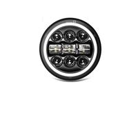 HTVTKRFGRL Fari Per Moto Fari Per Softail Per Sportster Iron 883 Faro Anteriore A LED Rotondo Da 5-3/4 E 5,75 Pollici(M006)