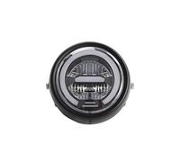 HTVTKRFGRL Fari Per Moto Fari Per Sportster Per Suzuki Faro Anteriore A LED Da 6 Pollici Per Moto Faro Anteriore Rotondo Universale Da 6 Pollici(WHITE)