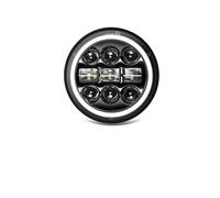 HTVTKRFGRL Fari Per Moto Fari Per Suzuki 5-3/4 Pollici 5,75″ Faro LED Rotondo Per Moto Light(M006)