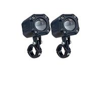 HTVTKRFGRL Fari Per Moto Fari Proiettore Per Faretti A LED Per Lenti Bianche E Gialle Abbaglianti/anabbaglianti Fari Fendinebbia Ausiliari A LED(2PCS LIGHT WITH WIRE2)