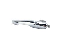 HTVTKRFGRL Maniglia Esterna Della Porta Anteriore Destro Per Fiat 500 2007-2020 Maniglie Per Porte Accessori Per Auto Maniglia Esterna Per Porta Cromata ABS Sostituzione Sinistra Destra(Right Side)