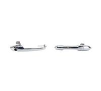 HTVTKRFGRL Maniglia Esterna Della Porta Anteriore Destro Per Fiat 500 2007-2020 Maniglie Per Porte Accessori Per Auto Maniglia Esterna Per Porta Cromata ABS Sostituzione Sinistra Destra(2pc)