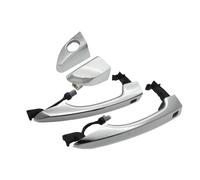 HTVTKRFGRL Maniglia Esterna Della Porta Anteriore Destro Per Hyundai Per Tucson Sinistro Destro Conducente Passeggero Maniglia Della Portiera Pulsante Chiave Interruttore(Front Pair with Cap)