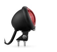 HTVTKRFGRL posteriore per moto Per Cafe Racer Chopper Bobber Scrambler Buggy Parafango Posteriore Luce Freno Indicatore Di Stop Fanale Fanale posteriore(1pc Smoked Lens)
