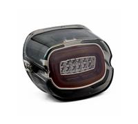 HTVTKRFGRL posteriore per moto Per Dyna Fat Boy FLSTF Night Train Per Softail Per Sportster Road Posteriore Freno A LED Indicatore Di Direzione Fanale posteriore(Red)