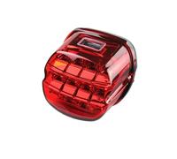 HTVTKRFGRL posteriore per moto Per Sportster Road King Electra Glide FLSTF Night Train Luce Posteriore Freno A LED Per Moto Fanale posteriore(Red)