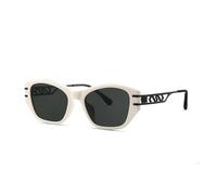 HTXONB Occhiali da sole alla moda con lenti cave per uomo e donna, per fotografia di strada, protezione solare esterna e protezione UV, C4, 147 * 126 * 40 mm