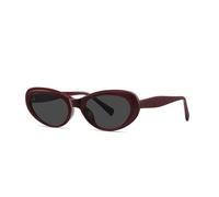 HTXONB Occhiali da sole Cat Eye da donna alla moda 2025, adatti per fotografia di strada all'aperto, occhiali da sole anti-ultravioletti HD in nylon, C2, 147 * 130 * 35 mm