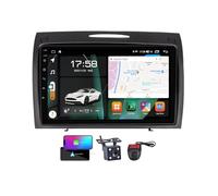 HTXPSM Android 13 Autoradio per Merced-es-Be-nz SLK-Class R171 2004-2011 - Carplay Android Auto - Schermo da 9 pollici Radio FM RDS con DSP/4G WiFi/comandi al volante + DVR Telecamera di backup