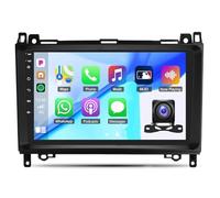 HTXPSM Android 14 9'' Autoradio Doppio Din Touch Screen Navigazione Radio per Sprinter W906 W169 W245 W639 Vito Viano con Wireless CarPlay Android Auto BT Telecamera di retromarcia Controllo al volan