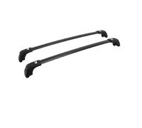 HTZLCO Box di carico da 220 libbre for barre trasversali portatutto bloccabili, compatibile con Ford Escape 2020-2024, barre trasversali universali in alluminio for kayak con bloccaggio