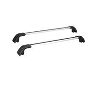 HTZLCO Box portatutto da 2 pezzi for barre trasversali portapacchi compatibili con KIA EV9 2024 Wind AWD Land AWD (esclusa GT-Line) Barra portapacchi trasversale bloccabile(Black Mixed Silver)