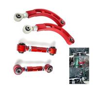 HTZLCO Bracci di controllo Tuning Performance compatibili con LANCER con cuscinetto sferico, braccio di camber posteriore regolabile + set di convergenza 2002-2006, kit boccole for braccio di controll