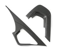 HTZLCO Copertura del bracciolo di controllo centrale for auto, compatibile con Chevrolet Corvette C7 2014 2015 2016 2017 2018 2019, accessori in ABS, adesivi e decalcomanie for interni auto in fibra d