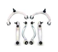 HTZLCO Kit di sospensione con giunto sferico del braccio di controllo anteriore superiore e inferiore da 6 pezzi compatibile con BMW X5 X6 E70 2007 2008 2009 2010 2011 2012 2013 2014