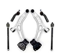 HTZLCO Kit di sospensione sterzo TOPICKSAP Bracci di controllo inferiori anteriori e tiranti a snodo sferico Collegamenti terminali compatibili con Ford C-Max Focus 2012 2013 2017