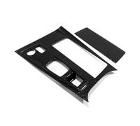 HTZLCO Pannello di copertura della scatola del cambio della console centrale, finitura decorativa in ABS, fibra di carbonio/argento, accessori compatibili con Peugeot 508 2019-2022, accessori for la d