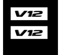 HTZSQ Auto 3D Adesivo per Cupra,Lega di Zinco Adesivo Metallo Auto Logo Emblema Adesivi Lettera Sticker AntiGraffio e Anticorrosione Accessori Car,Black-V12