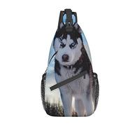 Hu Dogs Jewel Dragonfly Crossbody Backpack Sling Bag Zaino da trekking da donna per uomo