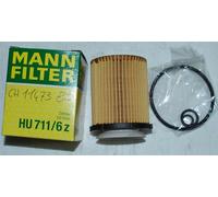 HU711/6Z MANN FILTER FILTRO OLIO PER MERCEDES CLASSE C GLK E SLK B A CLA