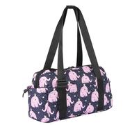 HUA ANGEL Mini Borsa Sportiva Donna Leggero Multitasche Borsa Palestra Piccola Impermeabile con Cinghia Regolabile per Piscina Yoga Spiaggia Estiva