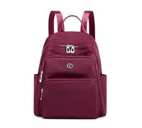 HUA ANGEL Zaino Donna Piccolo in Nylon Elegante Multitasche Borse a zainetto Impermeabile per Viaggio Università Shopping Ufficio Città
