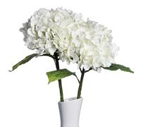 huaao 2 pezzi di ortensie artificiali grandi fiori artificiali con steli lunghi e veri, composizioni floreali di ortensie, bouquet, decorazione per matrimoni, ufficio, centrotavola, salotto, festa
