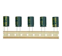 HUABAN 10 pezzi 63V 1000UF 16x25mm Condensatore elettrolitico in alluminio plug-in ad Alta Frequenza LOWESR con manicotto verde 63 Volt 1000 UF