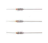 HUABAN 10 Pezzi Fusibile termico per la temperatura del metallo RY133 133 ℃ 10A 250V