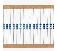 HUABAN 100 Pezzi 0.5 Watts 1/2W 0R47 0.47 Ohm 1% Resistore a film metallico