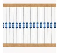 HUABAN 100 Pezzi 0.5 Watts 1/2W 0R91 0.91 Ohm 1% Resistore a film metallico