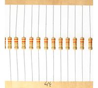 HUABAN 100 Pezzi 0.5 Watts 1/2W 3R3 3.3 Ohm 5% Resistore a film di carbonio