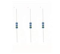 HUABAN 100 Pezzi 1 Watts 1W 0R47 0.47 Ohm 1% Resistore a film metallico