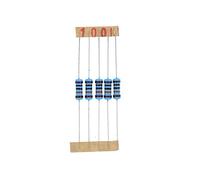 HUABAN 100 Pezzi 1 Watts 1W 100K Ohm 1% Resistore a film metallico