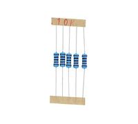 HUABAN 100 Pezzi 1 Watts 1W 10K Ohm 1% Resistore a film metallico