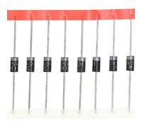HUABAN 10PCS Diodo raddrizzatore 1N5401 3A 100V DO-201AD (DO-27) Assiale 5401 3 Amp 100 Volt