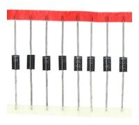 HUABAN 10PCS Diodo raddrizzatore 1N5402 3A 200V DO-201AD (DO-27) Assiale 5402 3 Amp 200 Volt