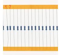 HUABAN 200 Pezzi 0.25 Watts 1/4W 2K7 Ohm 1% Resistore a film metallico