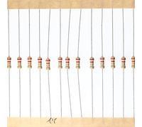 HUABAN 200 Pezzi 0.25 Watts 1/4W 2R2 2.2 Ohm 5% Resistore a film di carbonio