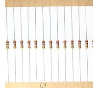 HUABAN 200 Pezzi 0.25 Watts 1/4W 2R7 2.7 Ohm 5% Resistore a film di carbonio