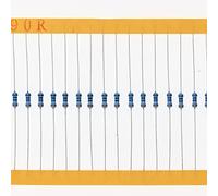 HUABAN 200 Pezzi 0.25 Watts 1/4W 390R 390 Ohm 1% Resistore a film metallico