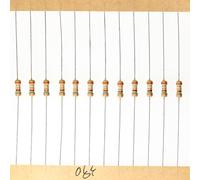 HUABAN 200 Pezzi 0.25 Watts 1/4W 390R 390 Ohm 5% Resistore a film di carbonio