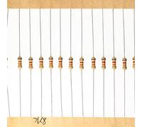 HUABAN 200 Pezzi 0.25 Watts 1/4W 82K Ohm 5% Resistore a film di carbonio